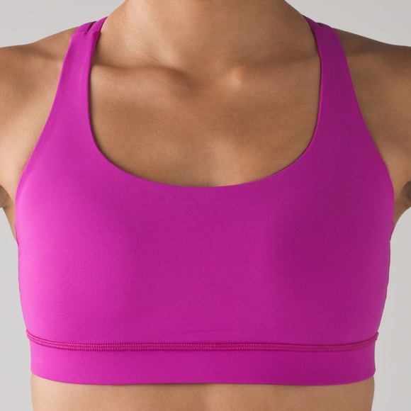 Lululemon Energy Bra Polar Pink - Picture 2 of 7